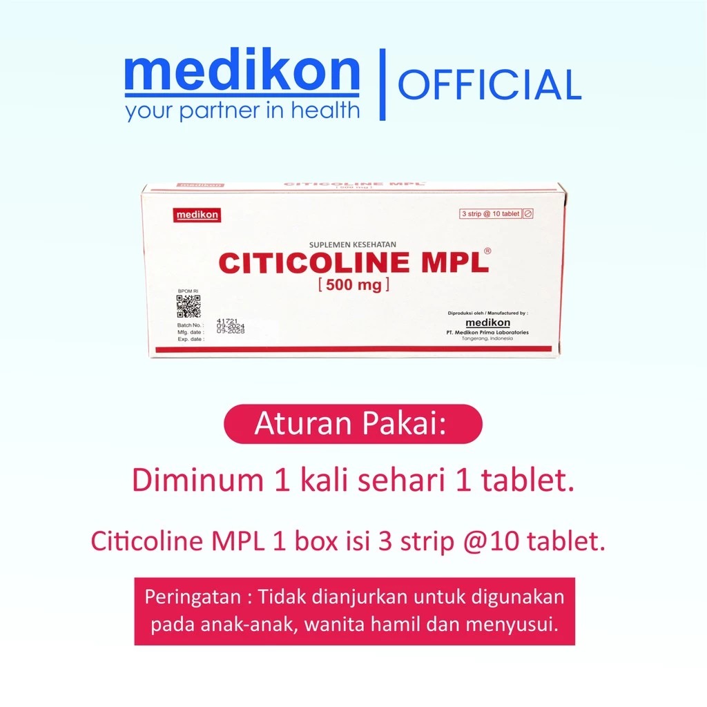 Citicoline MPL 500 mg