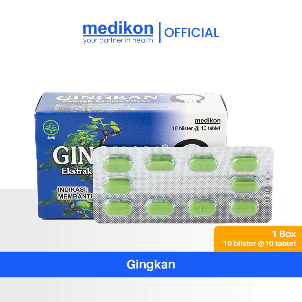 Gingkan Ekstrak Gingko Biloba
