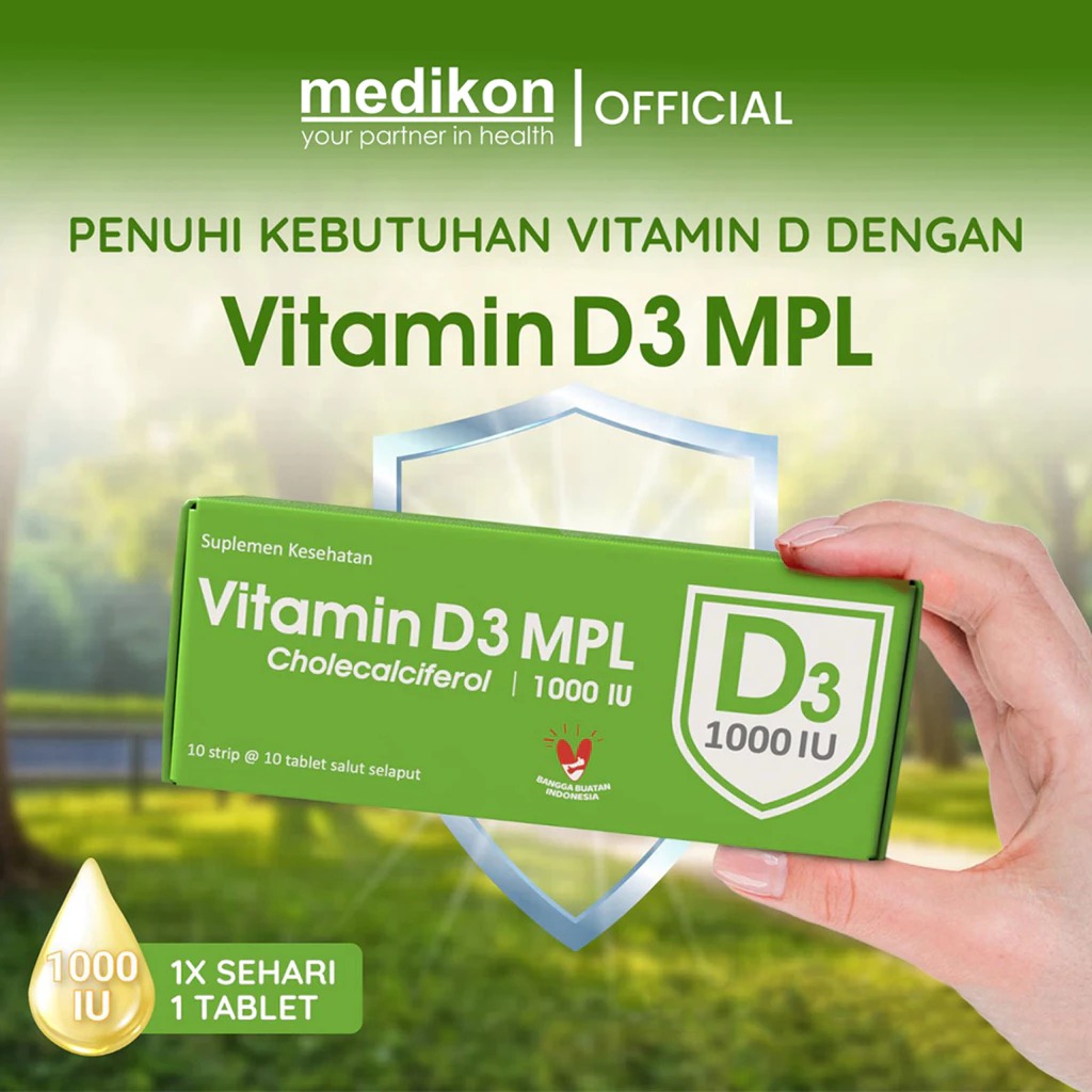 Vitamin D3 MPL 1000 IU