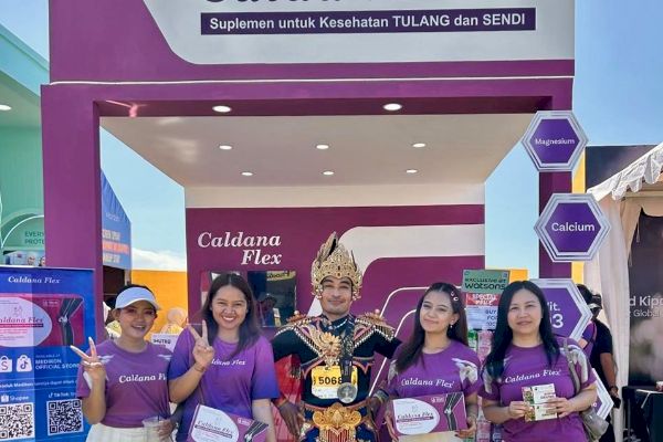 Caldana Flex Temani Langkah Pelari di Maybank Marathon 2026